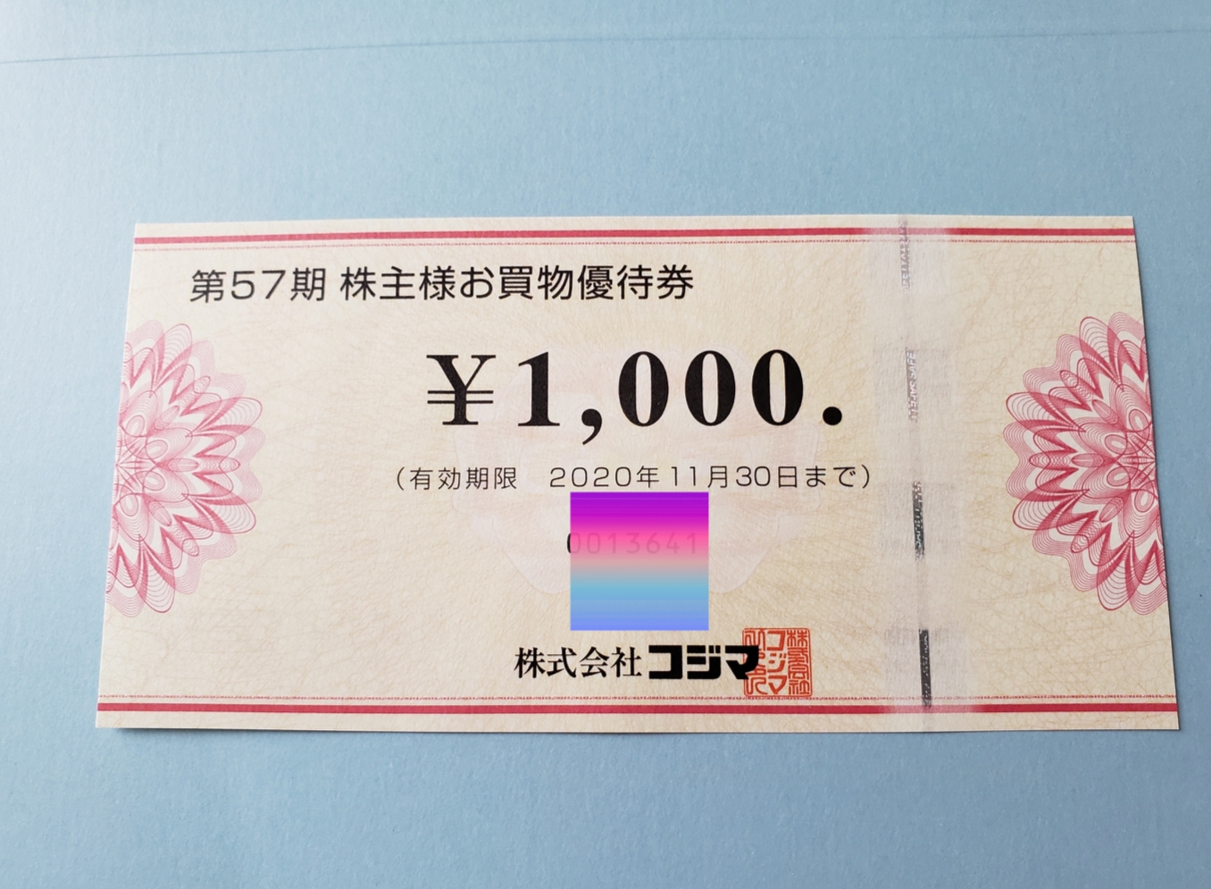 ビックカメラおよびコジマ 株主優待券 合計34000円(1000円券×34枚) www